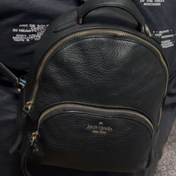 Hudson Kate Spade Small Black Backpack - Picture 4 of 4